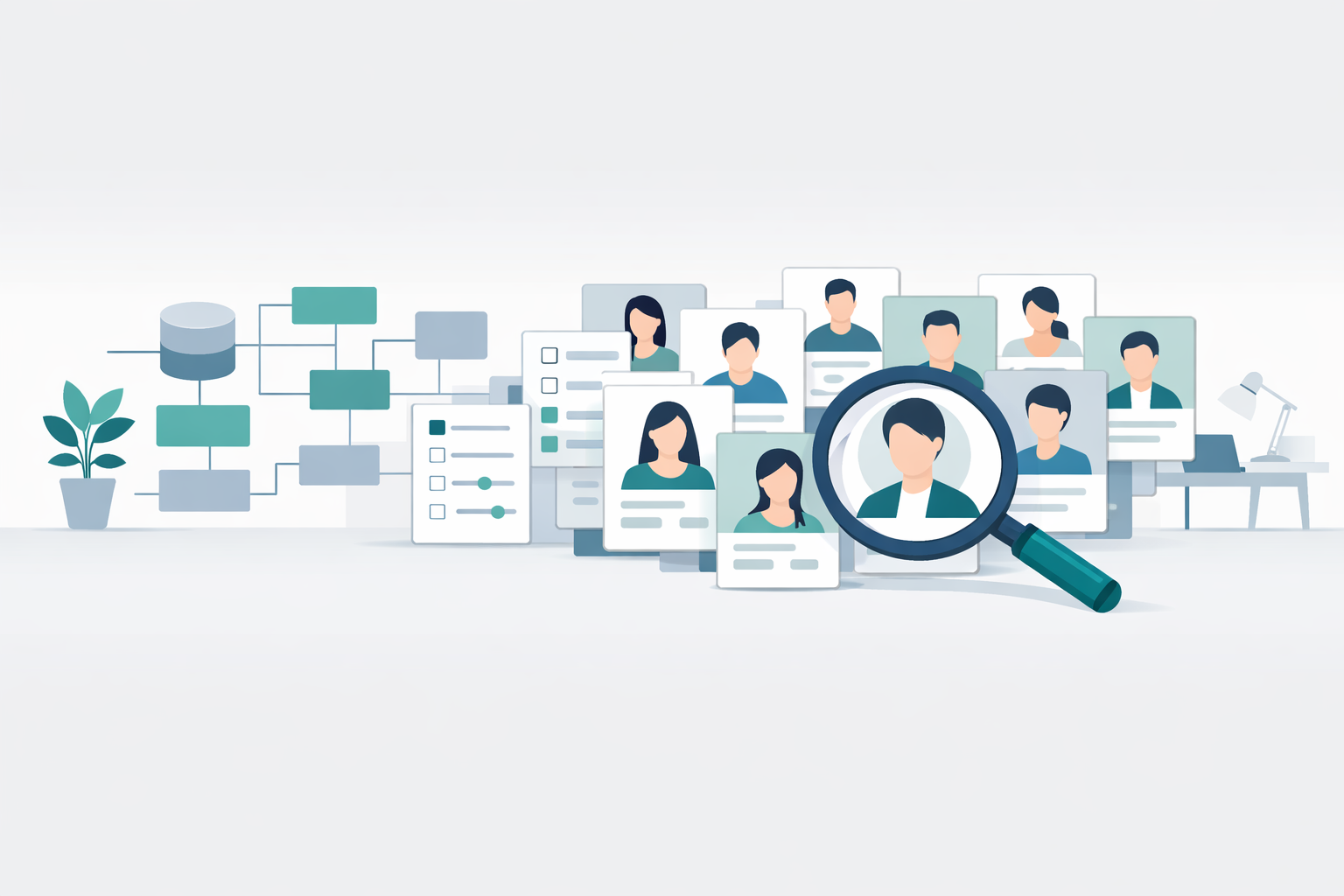 登録型/検索型(イメージ)