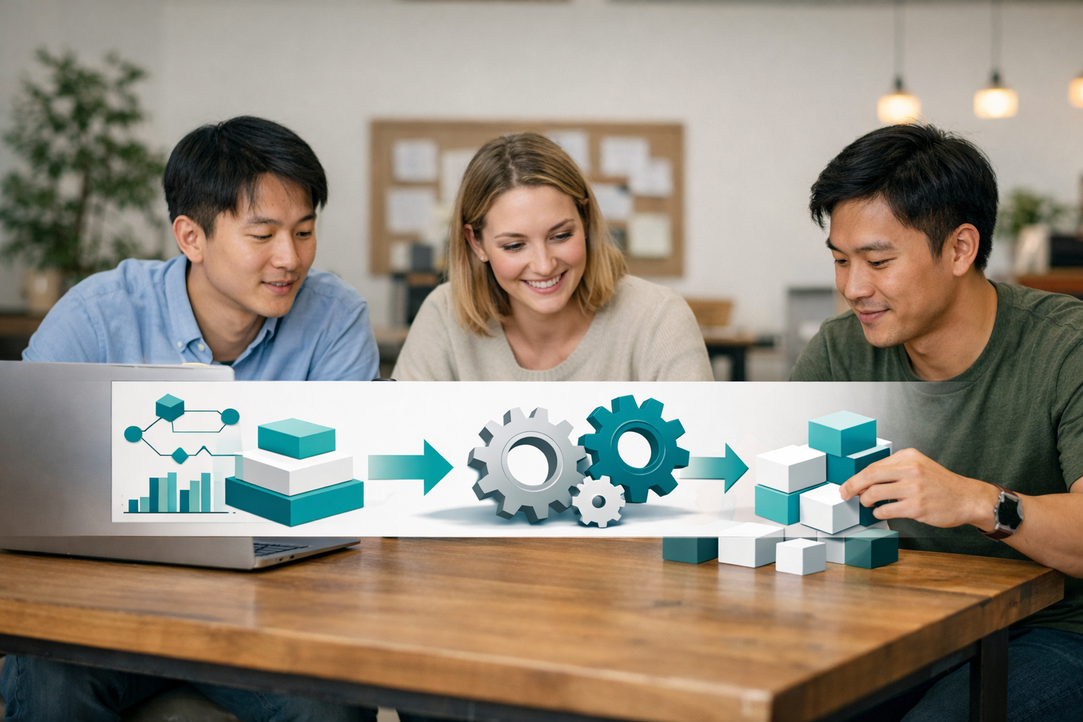 理論設計から実装まで一気通貫(イメージ)